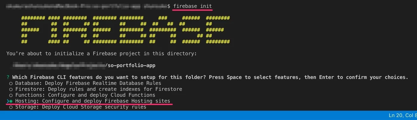 firebaseでAngularプロジェクトをホスティングする方法の画像